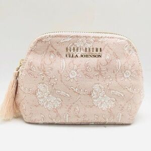 Bobbi Brown by Ulla Johnson / Cosmetic Make-up Flower Print Tassel Bag